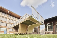 Wooden infrastructure buildings