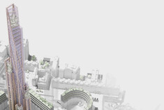 Wooden skyscraper video: several hundred thousand clicks in a week