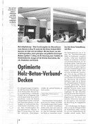 Optimierte Holz-Beton-Verbund-Decken