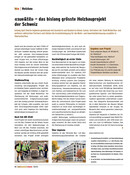 "sue&til" - le plus grand projet de construction en bois de Suisse à ce jour