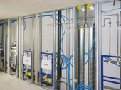 Installationsvorwandung