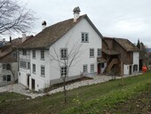 Ansicht der Rückseite des Hauses