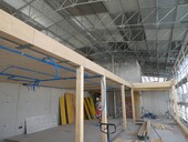 Surélévation sous le toit de secours