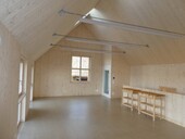 Tie rod for absorbing the static forces