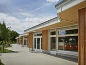 Vue extérieure après l'achèvement