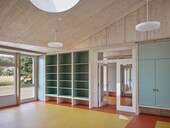 Concepts de couleurs et de matérialisation cohérents à l'intérieur