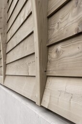 Detail Fassadenschalung