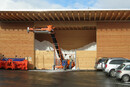 New construction salt storage hall