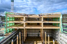 Construction en bois high-tech de tous les superlatifs - École Wiesental Baar