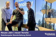 Neues Jahr | neuer Vorsitz / Stabübergabe Leitung Büro Zürich