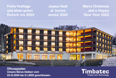 Frohe Festttage und einen guten Rutsch ins 2025